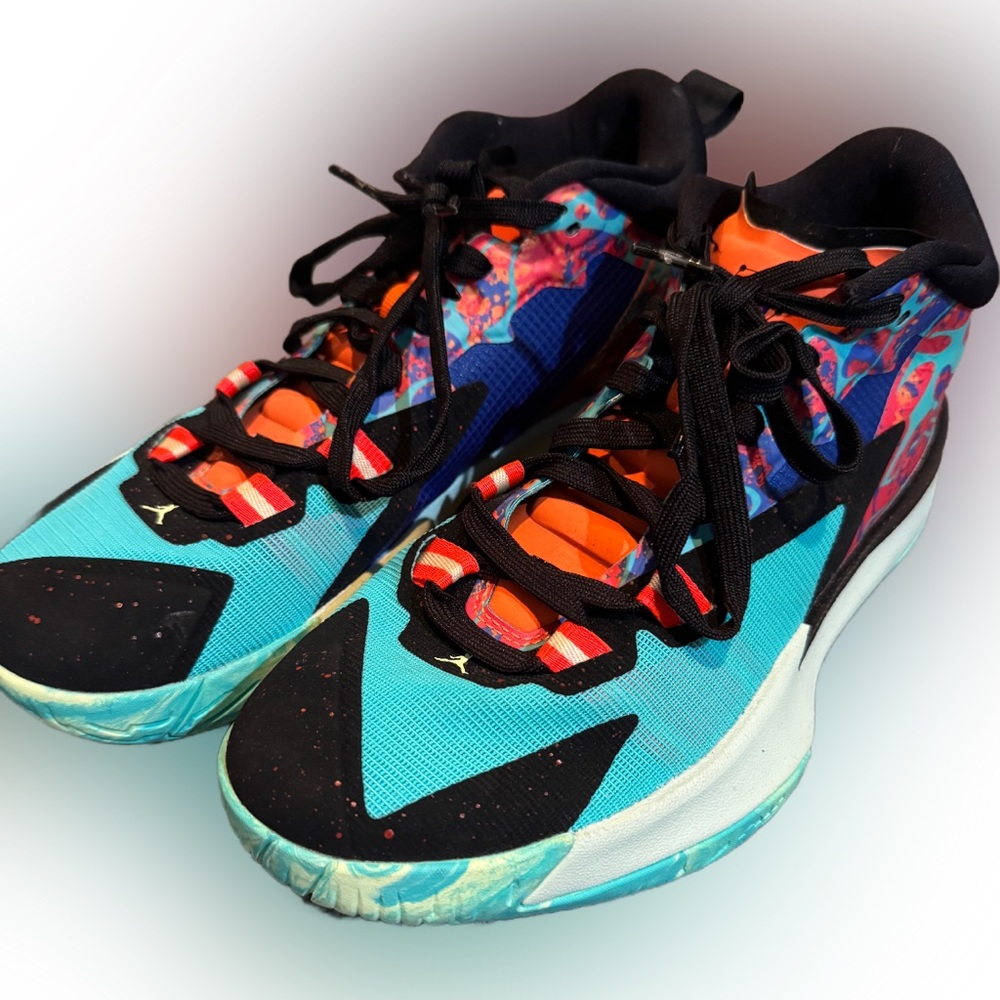 JORDAN ZION 1 TB "HYPER JADE" YOUTH SIZE US 7